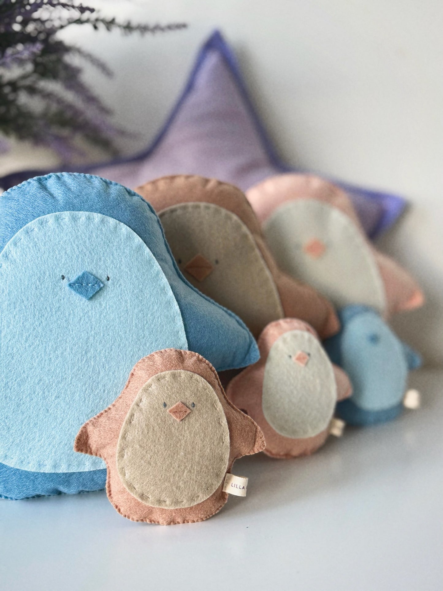 Poppy the Penguin (small) / Sky Blue